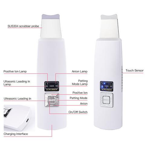 Ultrasonic Skin Scrubber for Blackhead Removal