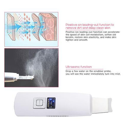 Ultrasonic Skin Scrubber for Blackhead Removal